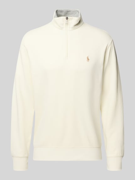 Polo Ralph Lauren Bluza z wyhaftowanym logo Écru 2