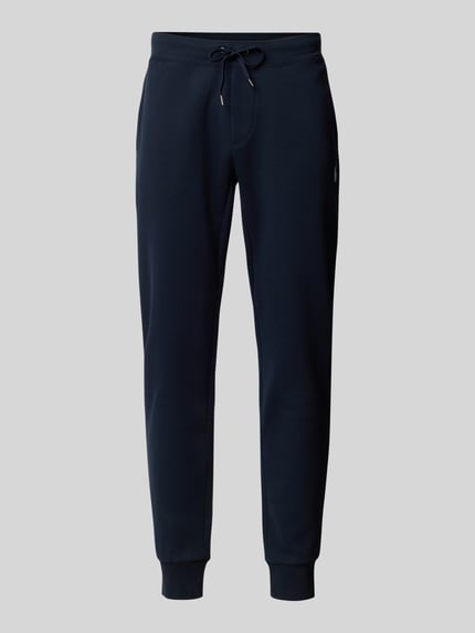 Sweatpants met elastische band, model ‘ATHLETIC’ Shop The Look MANNEQUINE