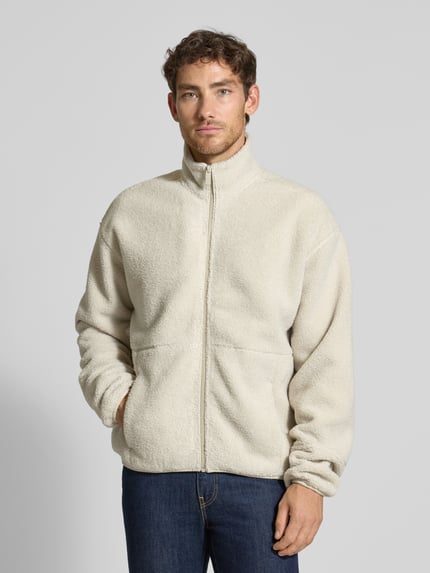 Jake*s Studio Men Sweatjacke mit Teddyfell Kitt 4