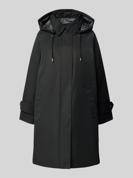 Barbour Płaszcz funkcyjny o kroju regular fit z mieszanki bawełny model „SADIE” Czarny 2