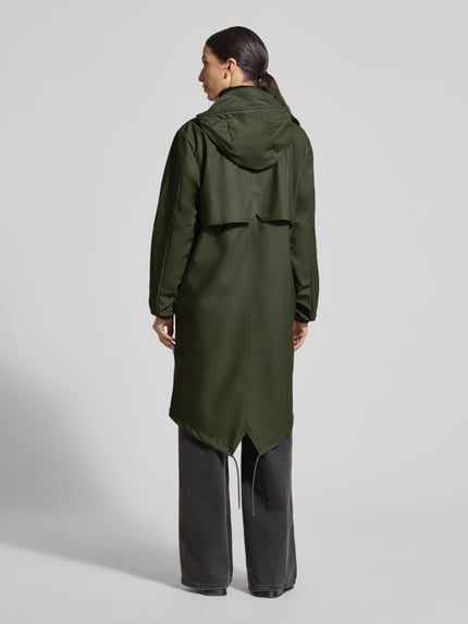 Rains Krój regular fit parka z kapturem Model 'Fishtail' Khaki 5