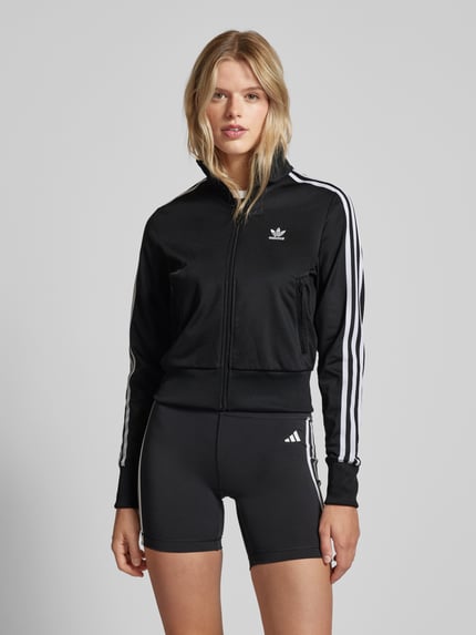 adidas Originals Trainingsjacke mit Logo-Stitching Modell 'FIREBIRD' Black 4