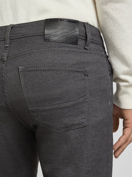 Brax Hose mit Eingrifftaschen Modell 'Cadiz' Mittelgrau 3