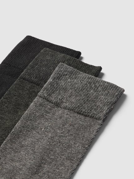 s.Oliver RED LABEL Socken mit Stretch-Anteil im 3er-Pack Anthrazit Melange 2