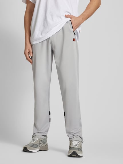 ellesse Regular Fit Trackpants mit Label-Badge Modell 'PALMINTERI' Hellgrau 4