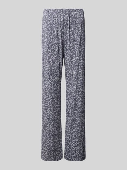 Marc O'Polo Loose Fit Pyjama-Hose aus Modal-Mix Dunkelblau 1