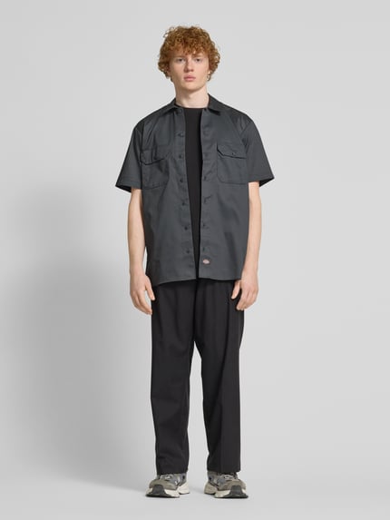 Dickies Vrijetijdsoverhemd met knoopsluiting Antraciet - 1