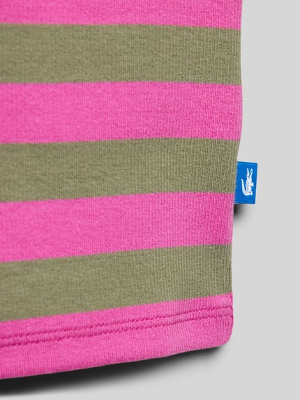 Lacoste Tanktop met logobadge Felroze - 2