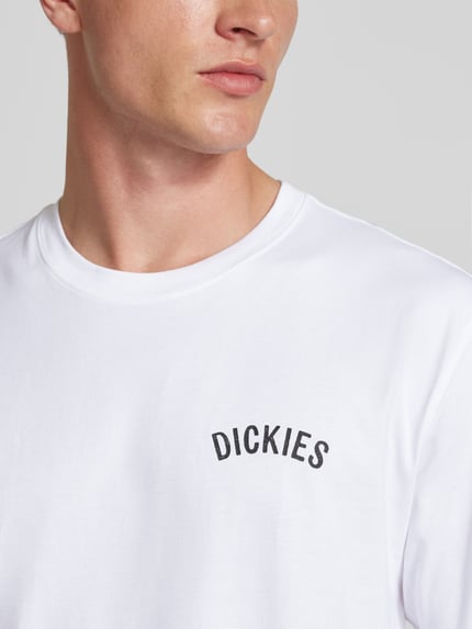 Dickies T-Shirt mit Label-Print Weiss 3