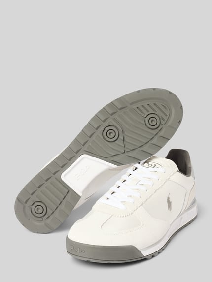Polo Ralph Lauren Sneaker mit Schnürverschluss Modell 'VARICK' Weiss 4