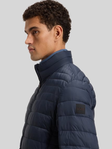 BOSS Orange Steppjacke mit Logo-Patch Modell 'Oden2' Marine 6