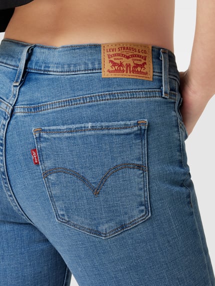 Levi's® 300 Skinny Fit Jeans im 5-Pocket-Design Modell 311™ SHAPING SKINNY Blau 3