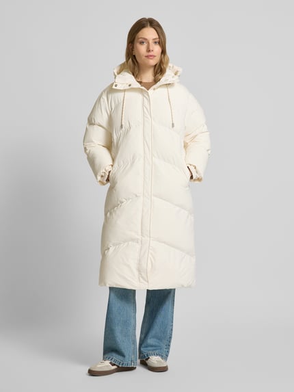BOSS Orange Steppmantel mit Kapuze Modell 'PARETTO' Offwhite 4