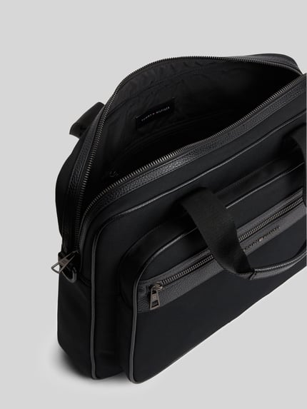 Tommy Hilfiger Laptoptasche mit abnehmbaren Schulterriemen BLACK 5