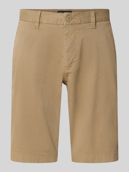 Marc O'Polo Regular Fit Bermudas aus Baumwoll-Mix Modell 'RESO JOGGER' Beige 2