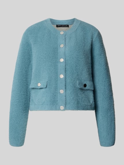 Betty Barclay Strickjacke mit Pattentaschen Mint 1