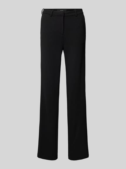 VERO MODA Regular Fit Stoffhose mit Gürtelschlaufen Modell 'ZAMIRA' Black 2