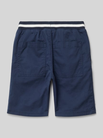 s.Oliver RED LABEL Regular Fit Sweatshorts aus Baumwoll-Mix Marine 3