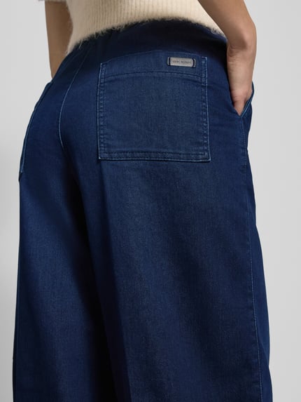 MAC Jeans mit elastischem Bund Dunkelblau 3