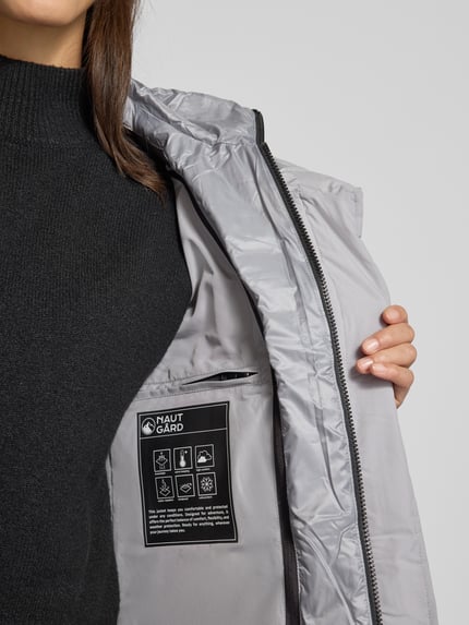 NAUTGÅRD Funktionssteppjacke mit Sorona® Aura Filling Hellgrau 7