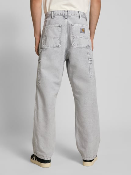 Carhartt Work In Progress Jeans mit 5-Pocket-Design Mittelgrau 5