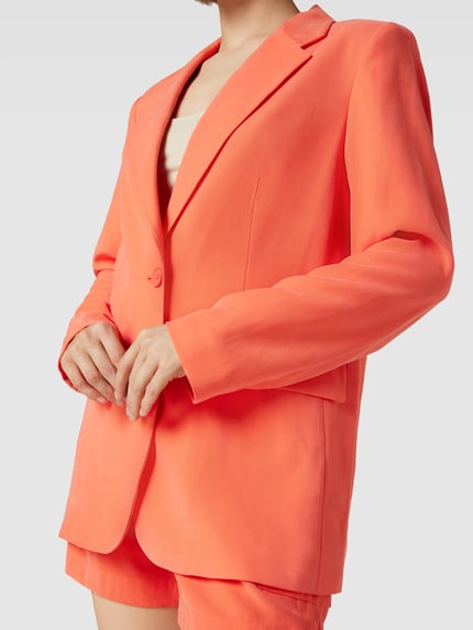 DKNY Blazer mit Pattentaschen Modell 'FROSTED' Koralle 3