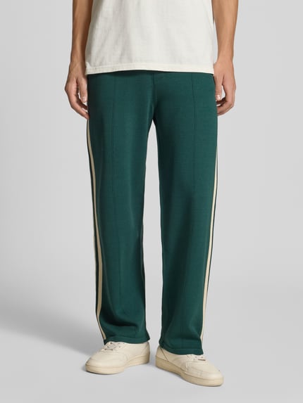 PROHIBITED Sweatpants mit elastischem Bund Dunkelgruen 4