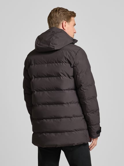 Save The Duck Steppjacke mit Kapuze Modell 'QUINLAN' Dunkelbraun 5