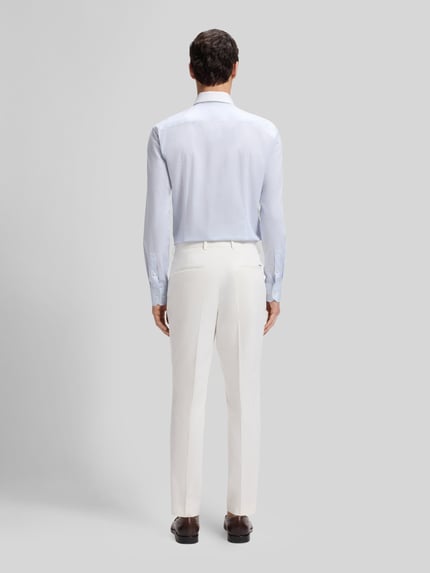 BOSS Slim Fit Businesshemd aus reiner Baumwolle Hellblau 5