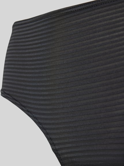 SKINY Slim Fit Slip mit Logo-Applikation Modell 'Timeless' Dunkelgrau 2