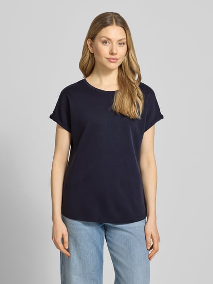 Christian Berg Woman t-shirt met viscose Donkerblauw - 4