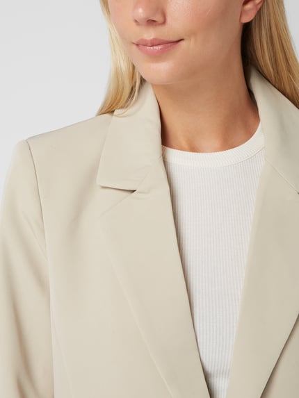ONLY Blazer mit 1-Knopf-Verschluss Modell 'Lana Berry' Sand 3