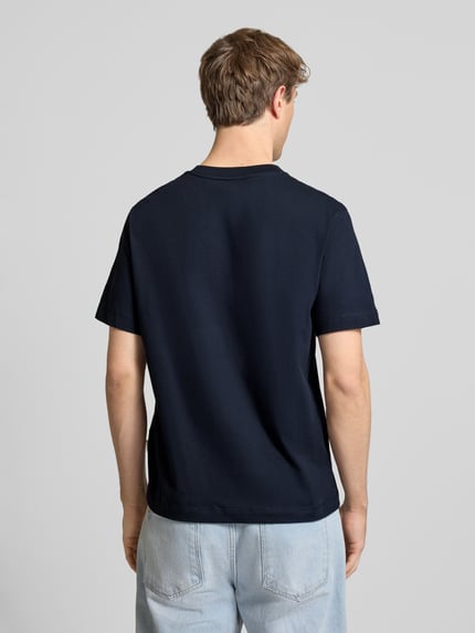 JACK & JONES T-Shirt mit Rundhalsausschnitt Modell 'JORNORREBRO' Marine 5