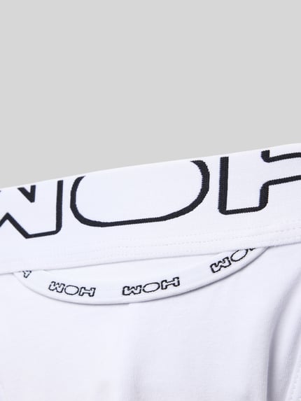 WOH Jockstrap mit elastischem Label-Bund Weiss 2