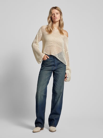 Weekday Loose Fit Jeans im 5-Pocket-Design Dunkelblau 1
