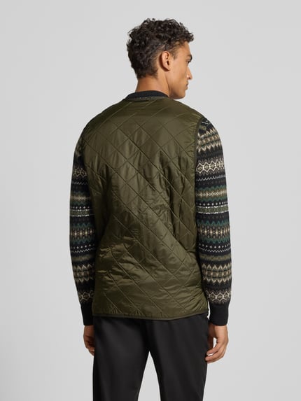 Barbour Regular Fit Steppweste mit warmen Innenfleece Oliv 5