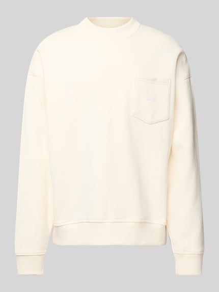 BLKVIS Sweatshirt met borstzak Offwhite - 2