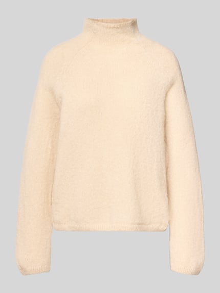 Strickpullover mit gerippten Abschlüssen Modell 'SARWEN' Shop The Look MANNEQUINE