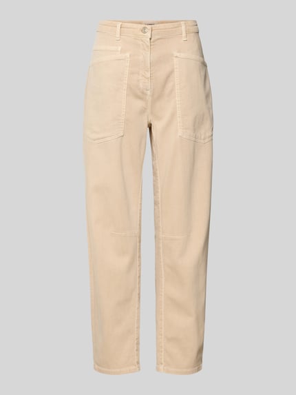 CAMBIO Barrel Fit Jeans aus Baumwoll-Mix Modell 'OCEAN' Sand 2