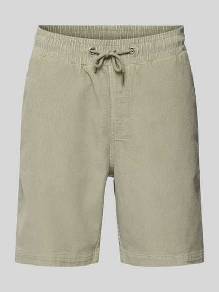 Mazine Regular fit korte broek van corduroy Lichtgroen - 2