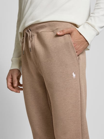 Polo Ralph Lauren Regular Fit Sweatpants mit Baumwollanteil Beige Melange 3