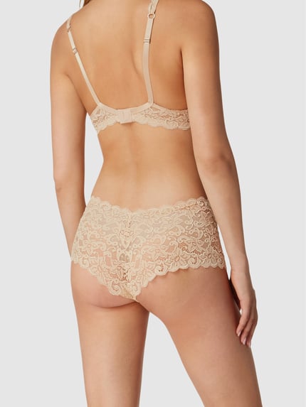 HANRO Onderbroek van kant, model 'Moments' Beige - 4