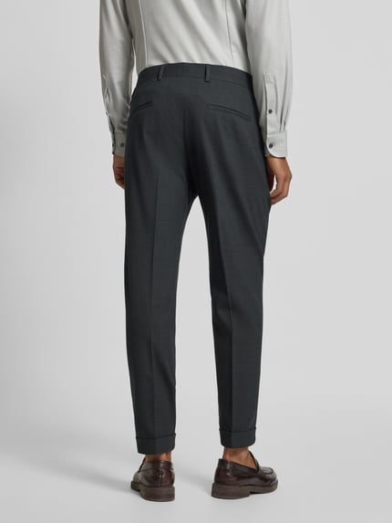 Strellson Regular Fit Anzughose mit Woll-Anteil Modell 'LUIS' Dunkelgruen 5