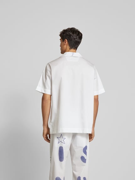ISNURH Vrijetijdsoverhemd met reverskraag Offwhite - 5