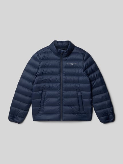Tommy Hilfiger Teens Regular fit gewatteerd jack met donsvulling, model 'ESSENTIAL' Marineblauw - 1