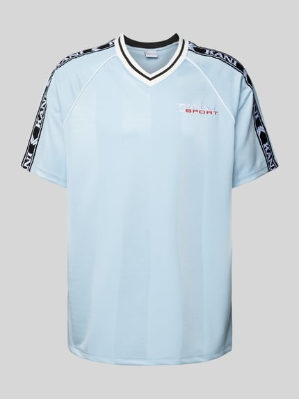 Karl Kani Oversized Trikot mit Logo-Stitching Hellblau 2