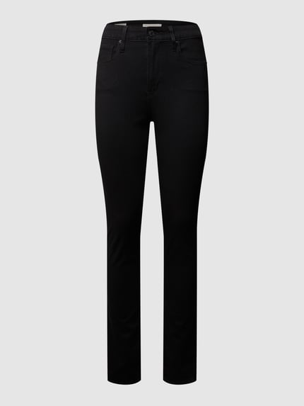 Levi's® Jeansy z wysokim stanem o kroju skinny fit model ‘721™’ Czarny 2