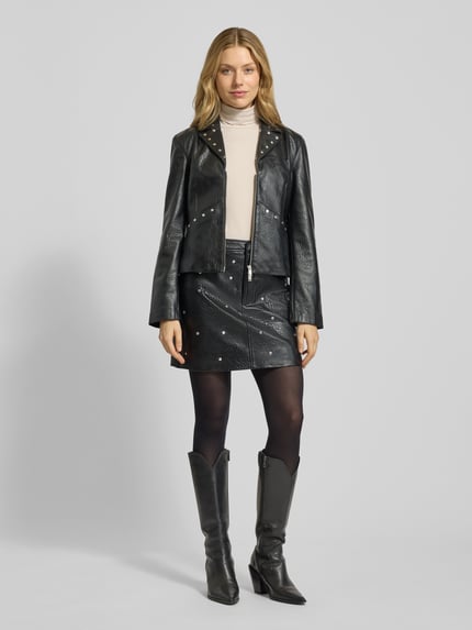 mbyM Jacke in Leder-Optik Modell 'Liami' Black 1