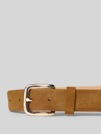 Weinmann Leren riem met doornsluiting, model 'Volanato' Cognac - 2