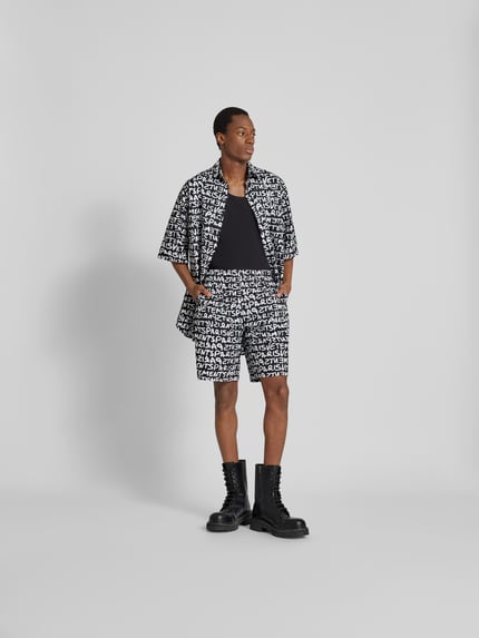 VETEMENTS Short met elastische band Zwart - 1